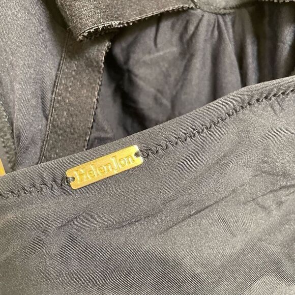 Helen John Black Halter Plunge Tortiose One Piece Swimsuit, Small - Picture 6 of 9